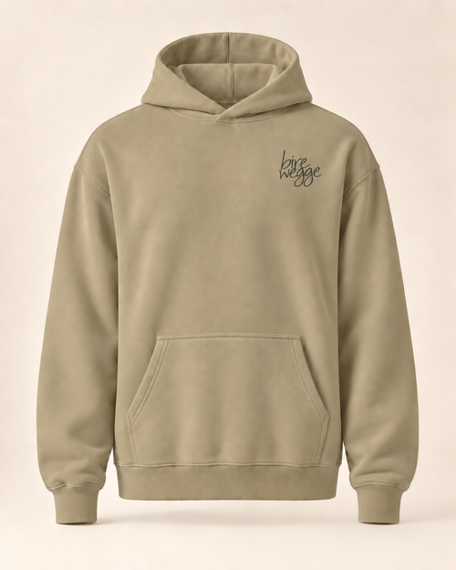 Hoodie birewegge — Lucerne — sand — vue face sans mannequin