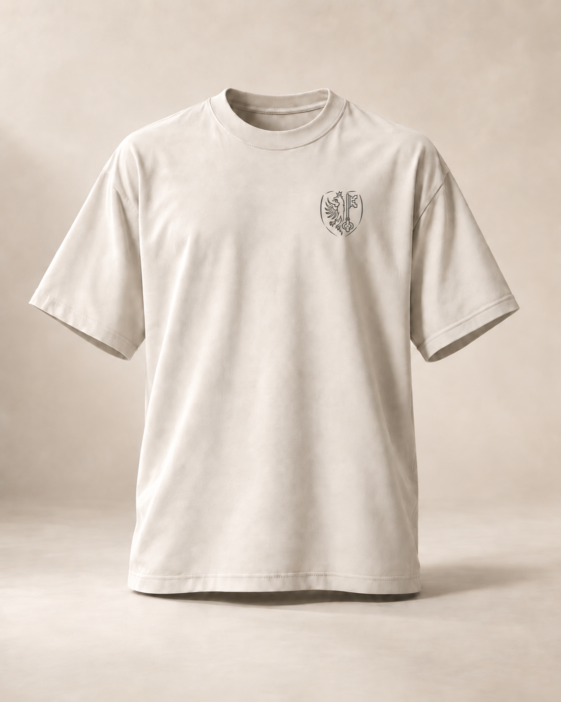T-shirt écusson Genève — face