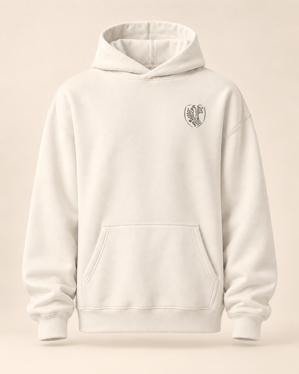 Hoodie écusson Genève — front