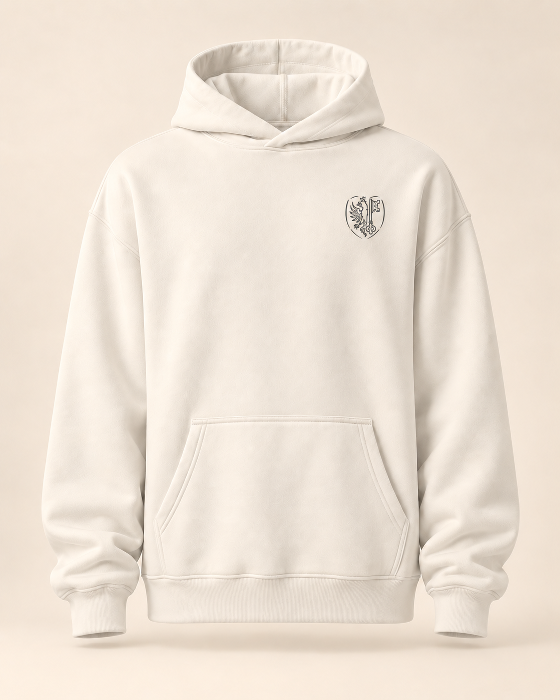 Hoodie écusson Genève — front