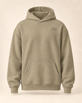 Hoodie écusson — Vaud — Sand — face