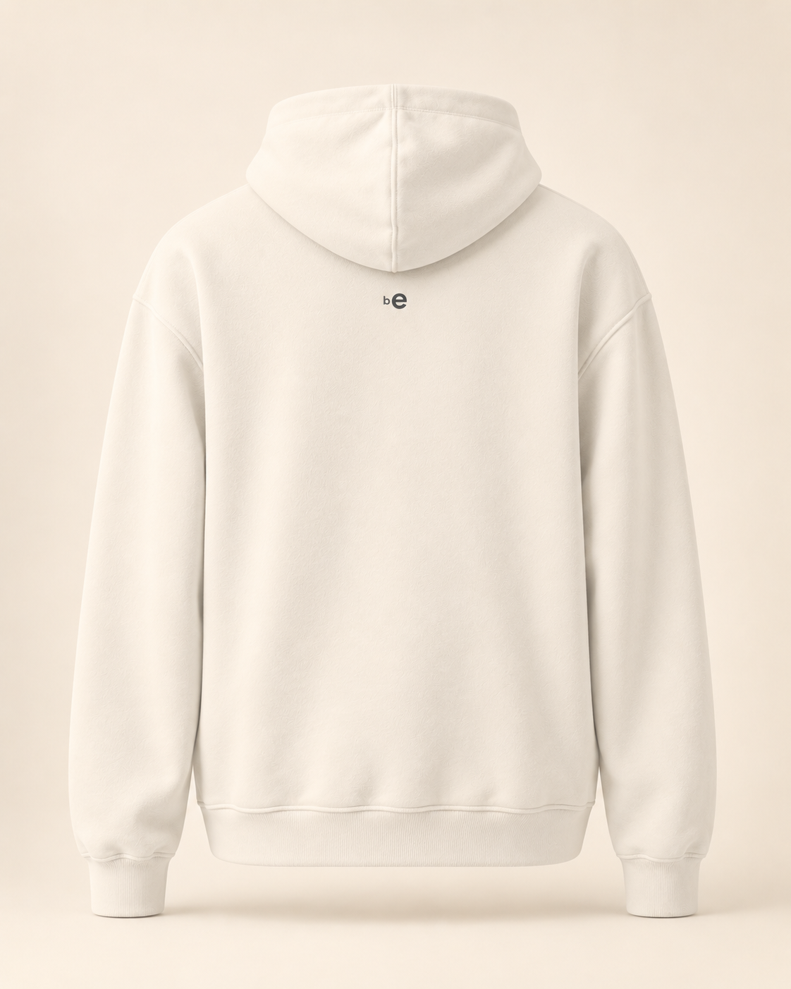Hoodie rösti — Berne — bone — vue dos sans mannequin
