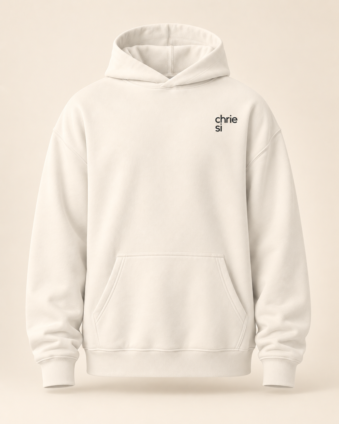Hoodie chriesi — Bâle-Campagne — bone — vue face sans mannequin