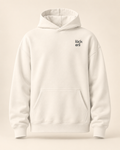 Hoodie läckerli — Bâle-Ville — bone, vue face, vêtement seul — mockup réaliste