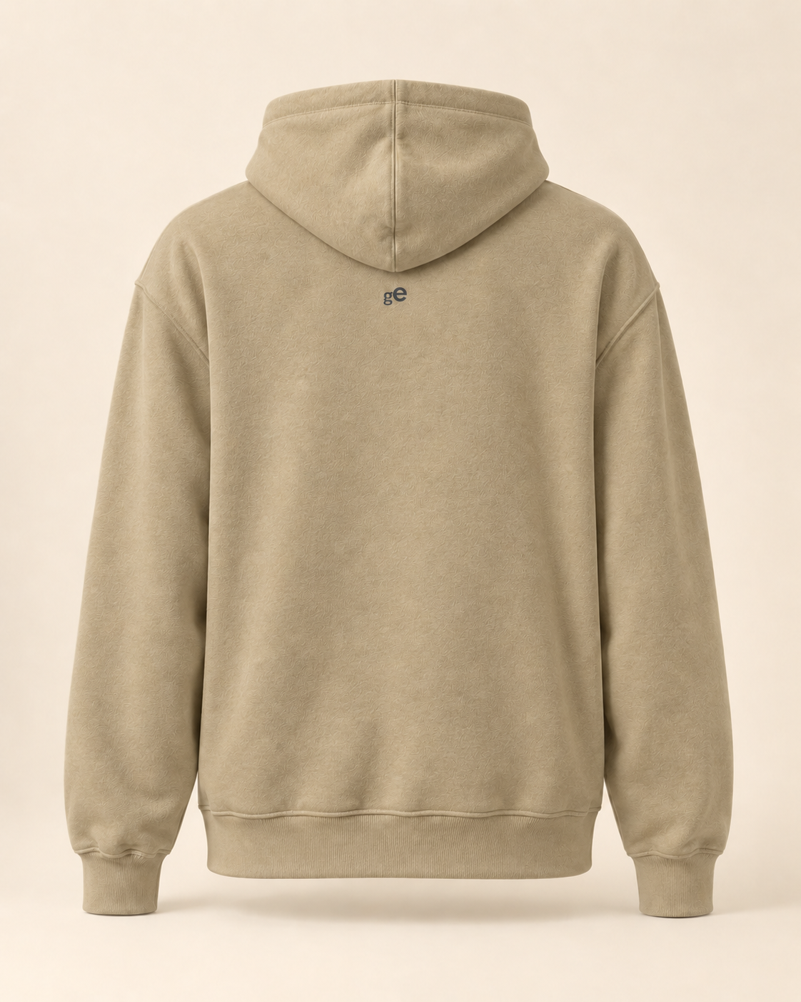 Hoodie écusson — Genève — sand — dos