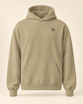 Hoodie ziger — Glaris — sand — vue face sans mannequin