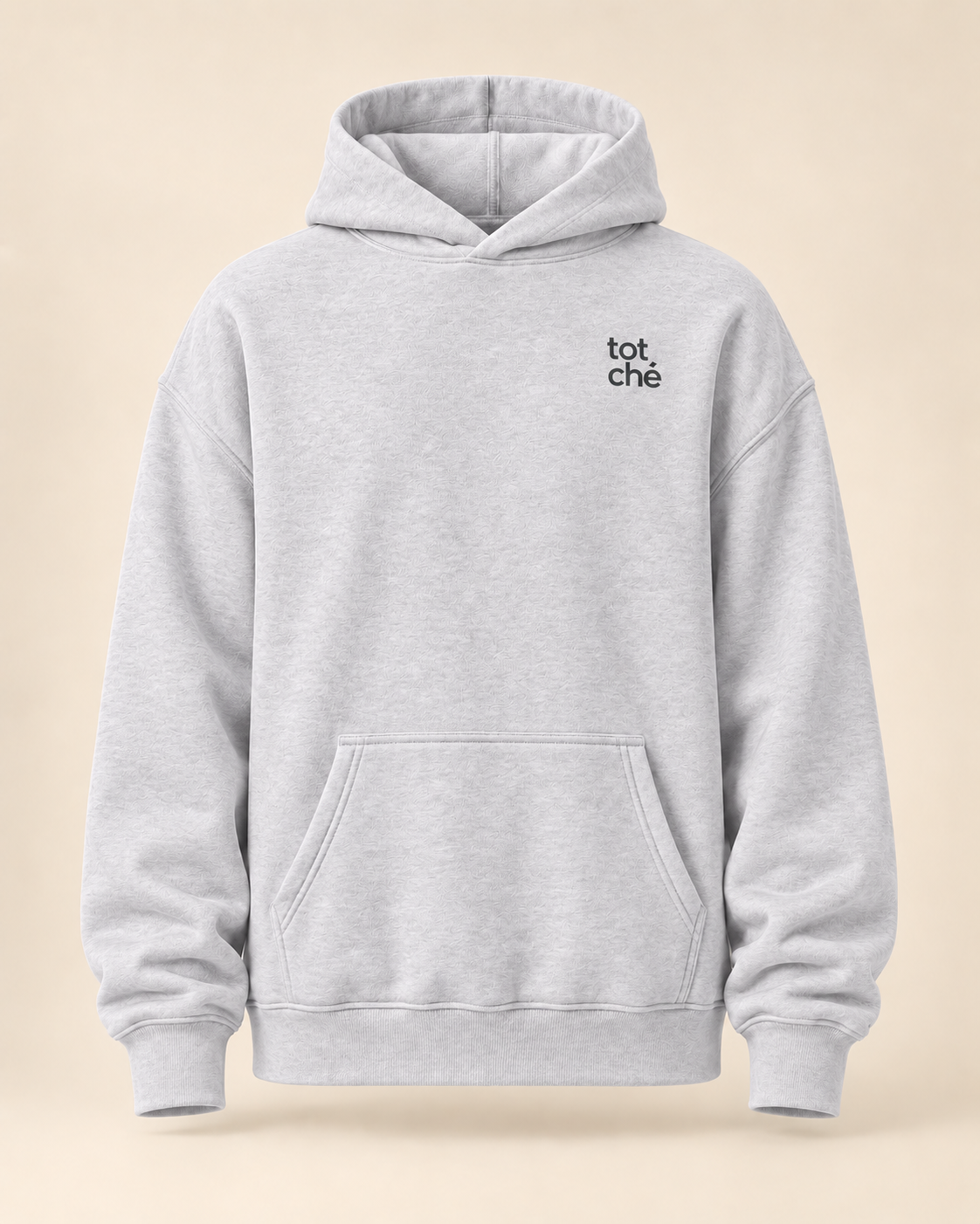 Hoodie totché — Jura — athletic-heather — face