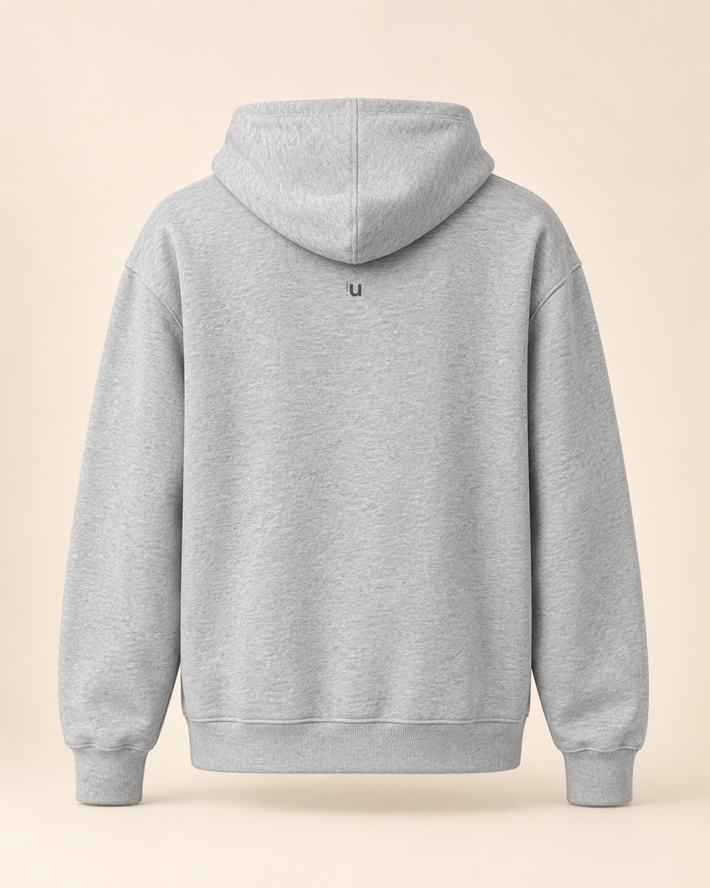 Hoodie birnenweggen — Lucerne — athletic-heather — vue dos sans mannequin