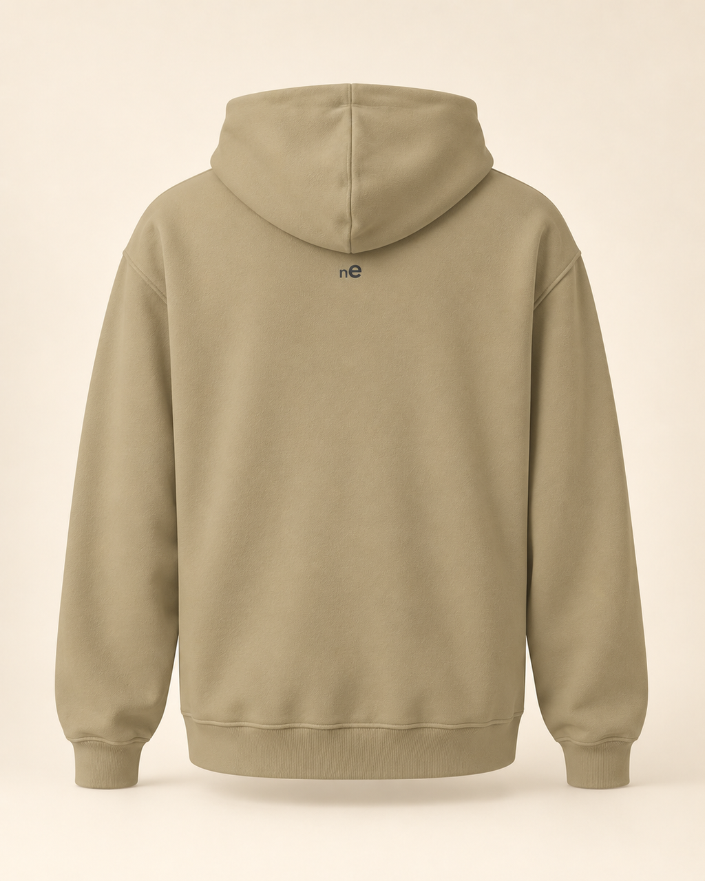 Hoodie taillaule — Neuchâtel — sand — vue dos sans mannequin