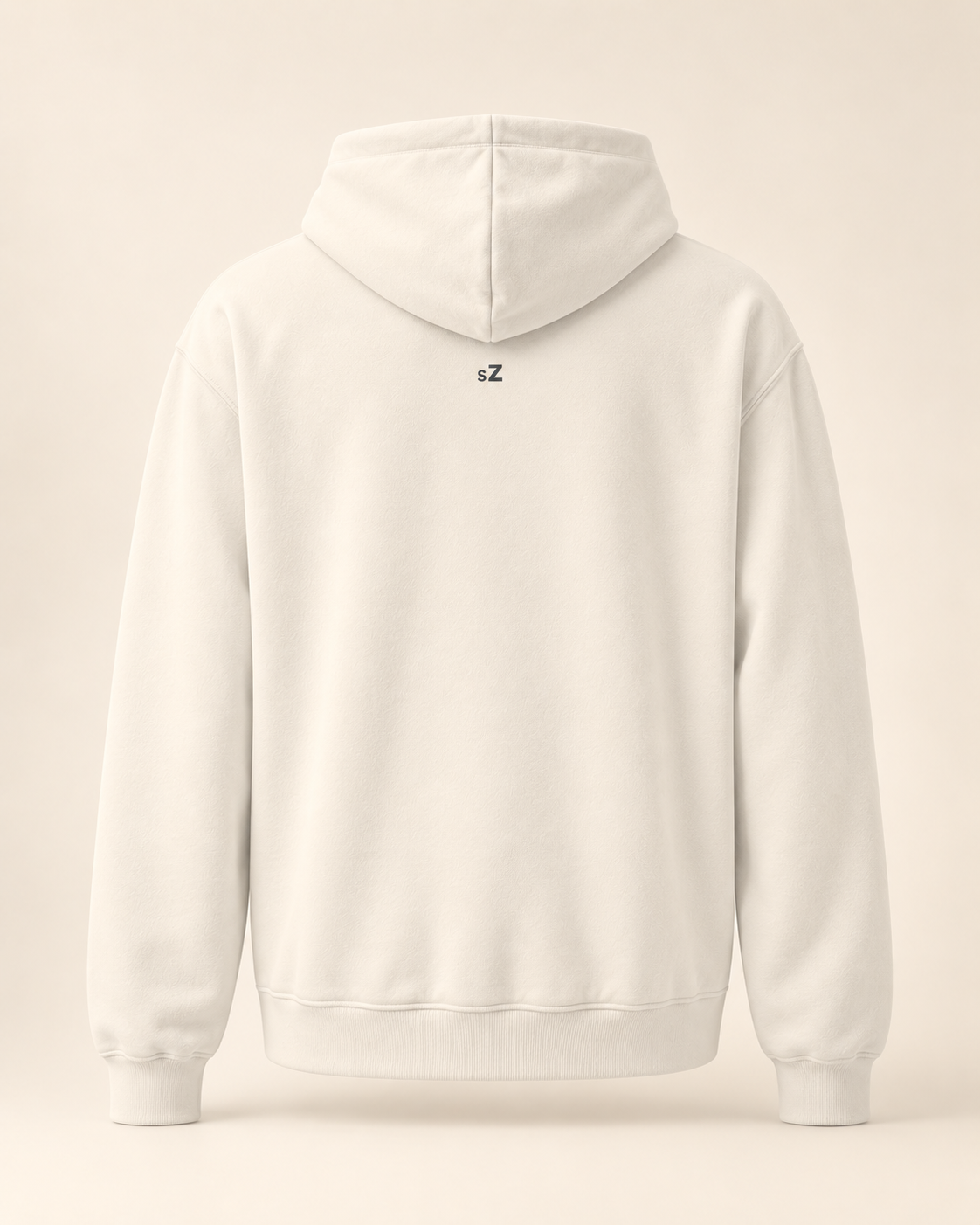 Hoodie kirsch — Schwytz — bone — vue dos sans mannequin