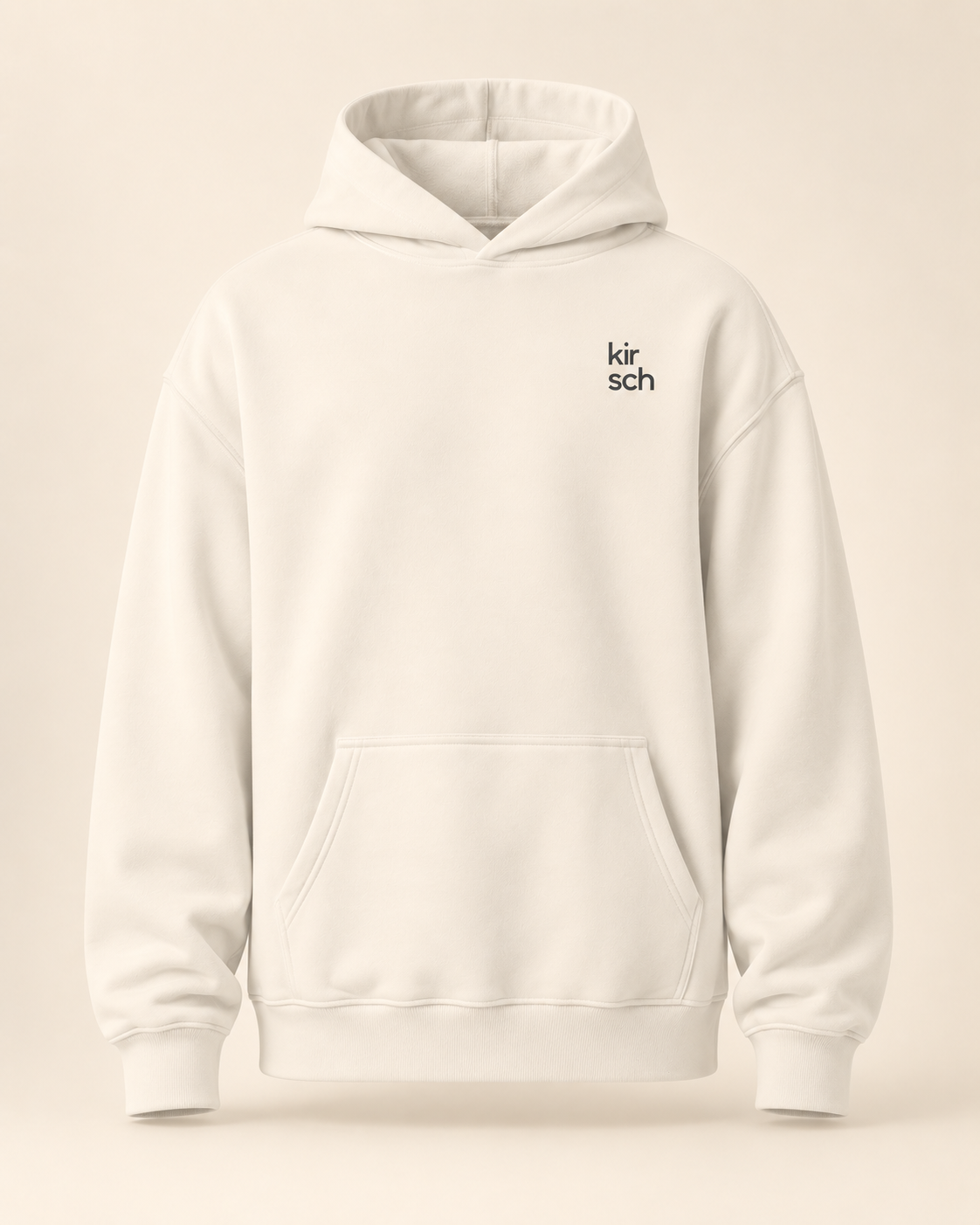 Hoodie kirsch — Schwytz — bone — vue face sans mannequin