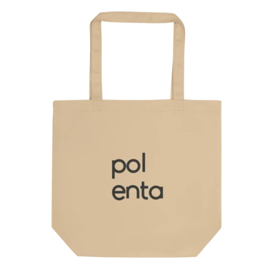 Tote bag sui polenta — Tessin, coton naturel